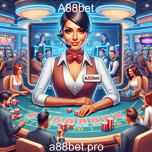 A Experiência Imersiva do Casino ao Vivo na A88bet